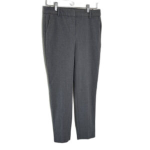 J.Crew Ruby Full-Length Pants Women's Size 6 Gray Workwear Office Trousers